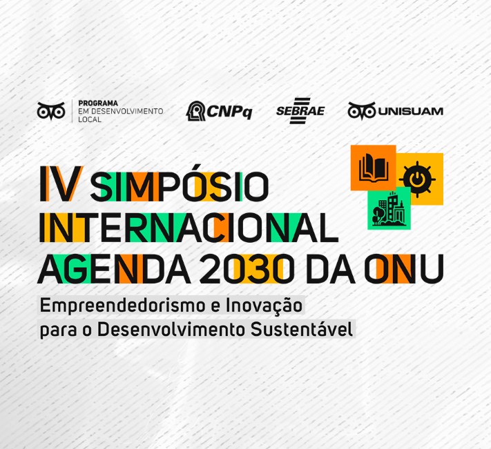 Cartaz do IV Simpósio Internacional Agenda 2030 da ONU