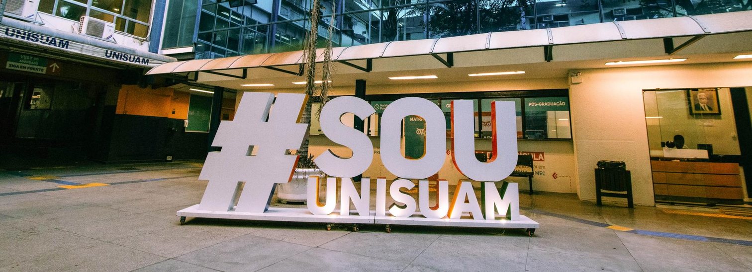 Totem #SOU UNISUAM no campus