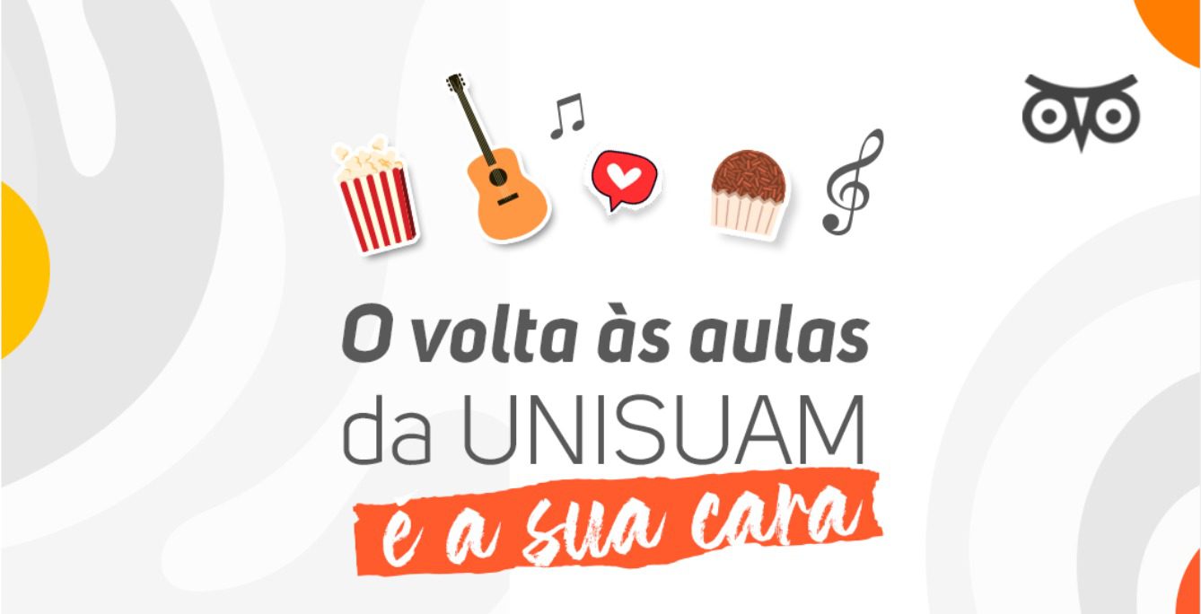 Volta às Aulas UNISUAM: programe-se!