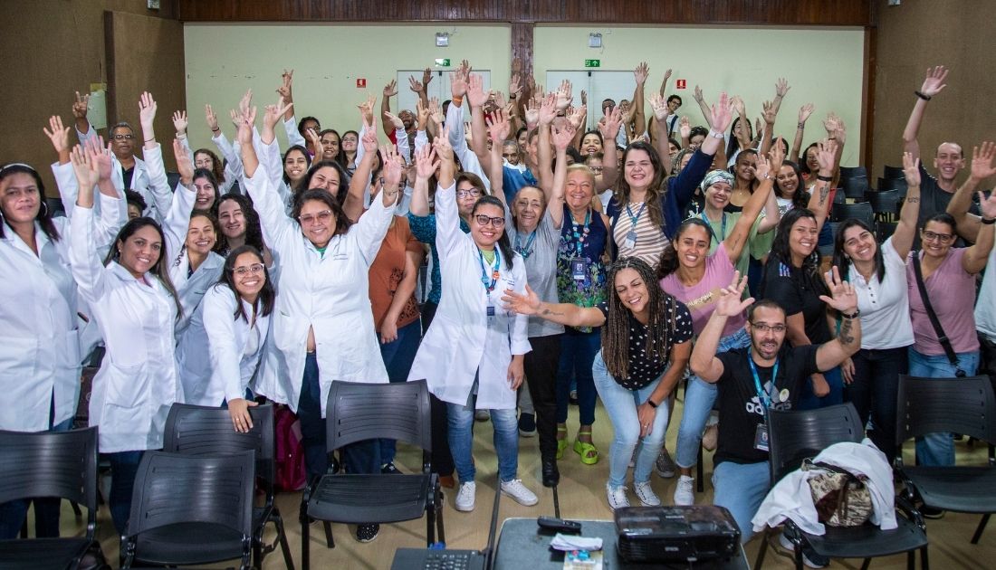 Veja como foi a recepção aos estagiários da Clesam UNISUAM