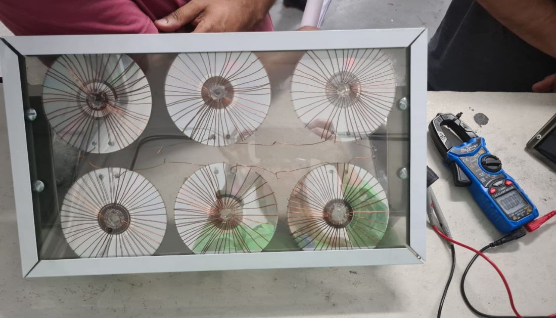 Projeto de produção de painéis sol UNISUAM