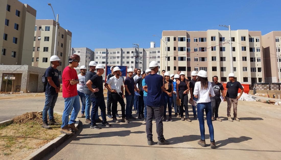 saiba como foi a aula de campo de engenharia da unisuam