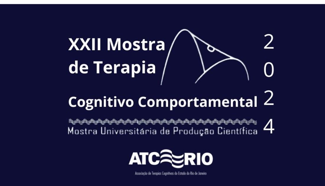 Logo oficial do XXII Mostra de Terapia Cognitivo Comportamental